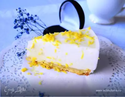 Лимонный торт-суфле "Полночь в Париже"