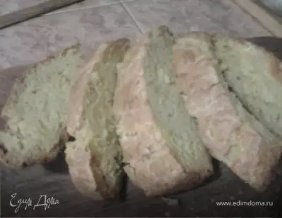 Луково-сырный быстрый хлеб