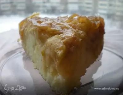 Перевернутый яблочный пирог с карамелизированным луком от Эктора Хименеса Браво