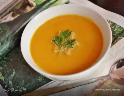 Морковно-апельсиновый суп с имбирем