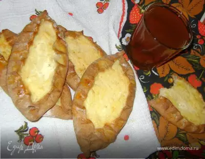 Калитки с картофельно-сырной начинкой