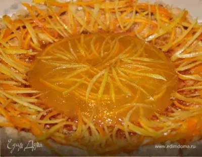 Лимонно-творожный пирог "Солнышко"
