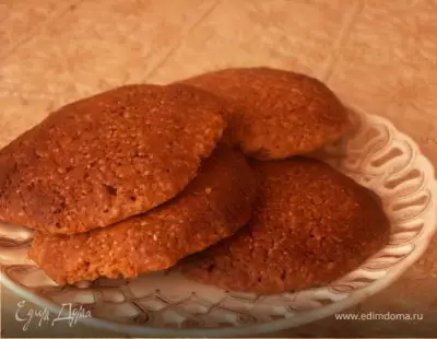 Итальянское миндальное печенье biscotti alle mandorle