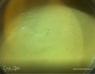 Суп пюре из цветной капусты брокколи и сыра фета