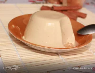 Карамельно-ванильная панна котта по рецепту Адриано Зумбо