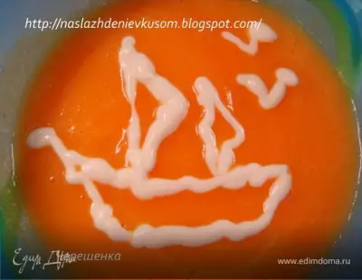 Морковный суп пюре детский марафон