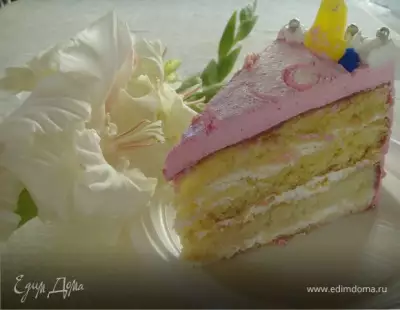 Торт ("Юлия, с днем Рождения!")