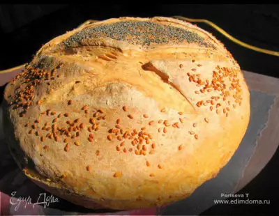 Ароматный воздушный пшеничный хлеб