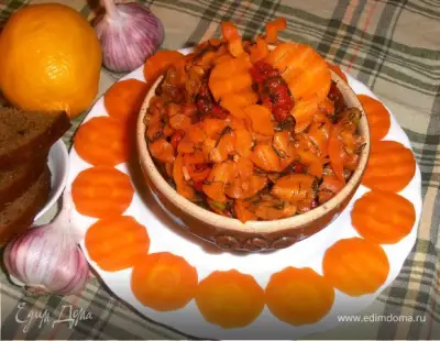 Морковный салат по мароккански для надежды
