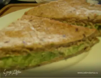Сэндвич с огурцом в тайском стиле
