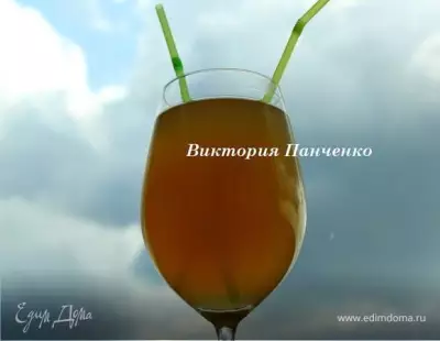 Имбирно-лаймовый лимонад на основе зеленого чая ("Прохладительные напитки")