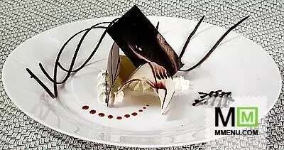 Десерт «Шоколадный этюд»