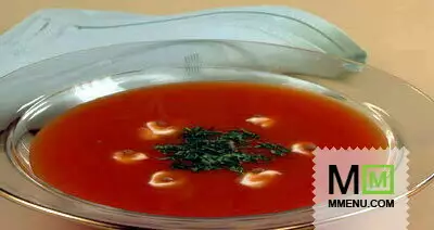 Суп томатный с чечевицей