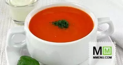 Суп-пюре из сладкого перца