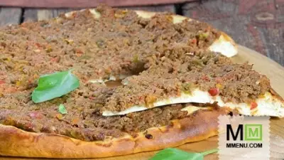 Ламачо открытый пирог по грузински