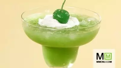 Коктейль зеленая льдинка