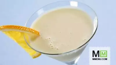 Коктейль мандарин со сгущенным молоком
