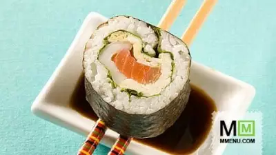 Кайсен футомаки (суши с морепродуктами) - 3