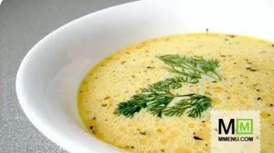 Суп с плавленным сырком