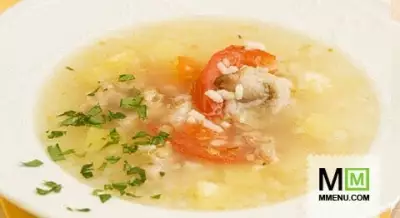 Острый суп с перепелами