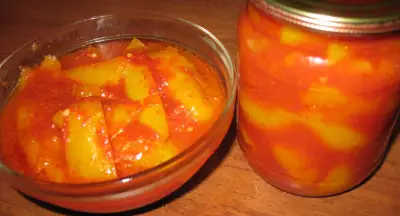 Болгарское лечо на томатном соке на зиму – аппетитная и ароматная заготовка