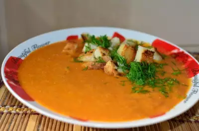 Чечевичный суп-пюре: классический рецепт с фото пошагово