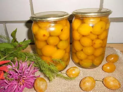 Вкусный компот из алычи на зиму: самый простой и легкий рецепт