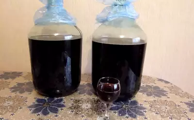  домашнего виноградного вина Изабелла с отменным вкусом