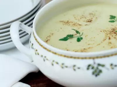Крем-суп из стеблевого сельдерея