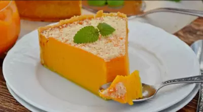Тыквенный пирог с апельсином: рецепт с фото