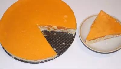 Тыквенный пирог с творогом в духовке: рецепт с фото
