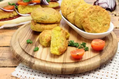 Вегетарианские котлеты из нута в духовке: простой и вкусный рецепт с фото