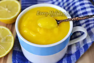 Лимонный крем для бисквитного торта