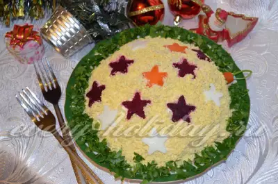 Салат «Новогодний шар»