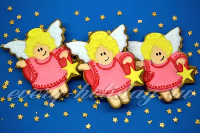 Печенье «Ангел со звездой»