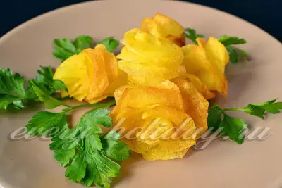 Как сделать розы из картофеля