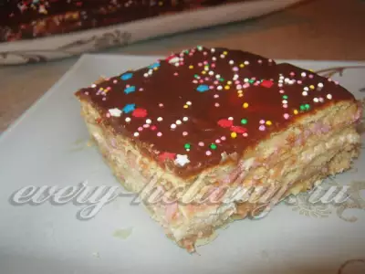 Торт из печенья «Детский»