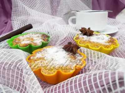 Диетические тыквенно-апельсиновые кексы
