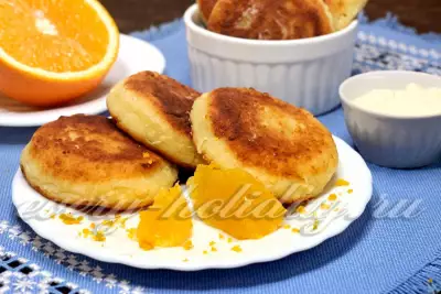 Сырники с апельсином