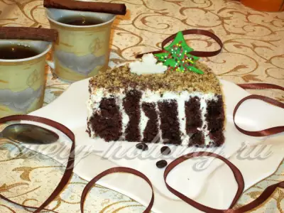Простой шоколадный торт в домашних условиях