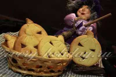 Печенье на Хэллоуин "Злобные тыковки"