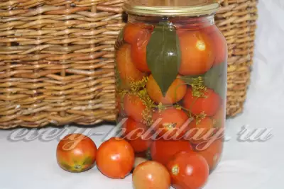 Маринованные помидоры черри на зиму