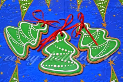 Печенье с пряностями «Игрушки новогодние»