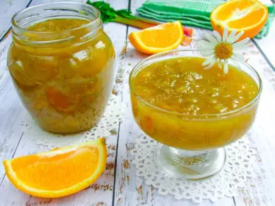 Варенье из ревеня с апельсином на зиму