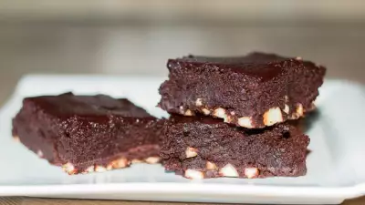 Постный шоколадный пирог Брауни за 30 минут