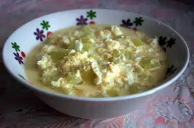 1. Томатный суп-пюре с фасолью