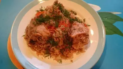 Курица с рисом от Алексея