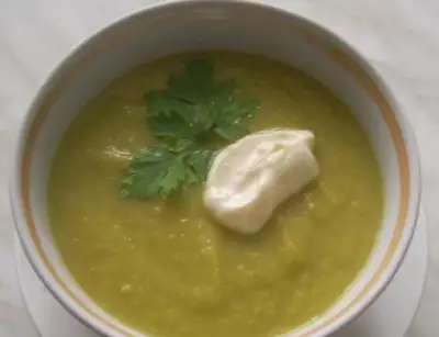 Суп-крем из кабачков без картошки