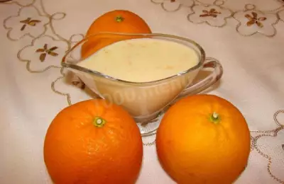 Английский апельсиновый крем