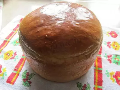 Деревенский хлеб на меду